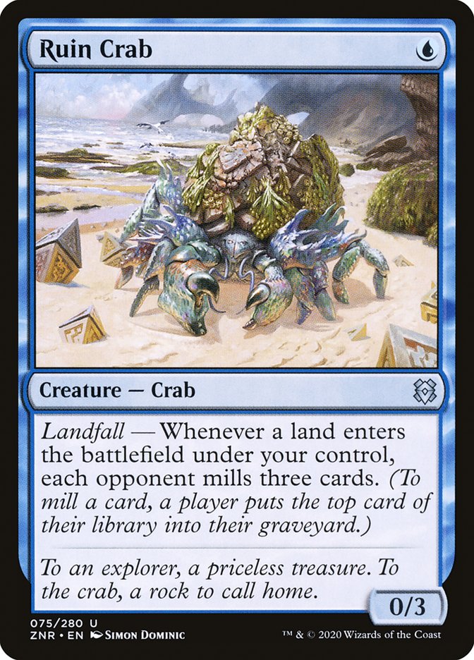 Ruin Crab [Zendikar Rising] | Tables and Towers