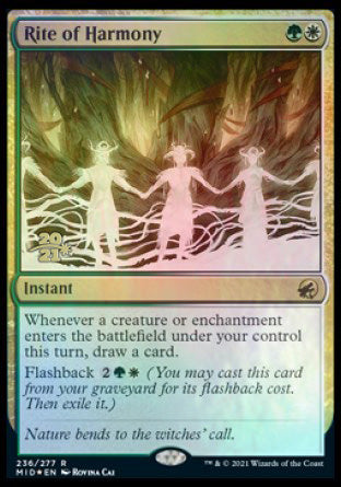 Rite of Harmony [Innistrad: Midnight Hunt Prerelease Promos] | Tables and Towers