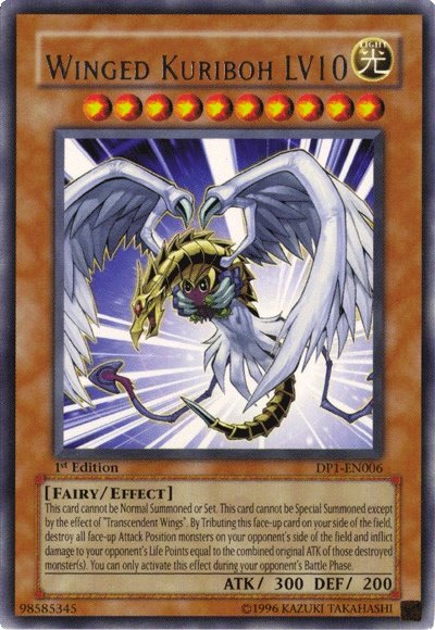 Winged Kuriboh LV10 [DP1-EN006] Rare | Tables and Towers