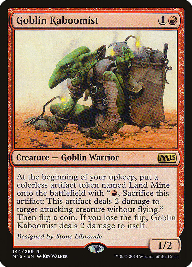 Goblin Kaboomist [Magic 2015] | Tables and Towers