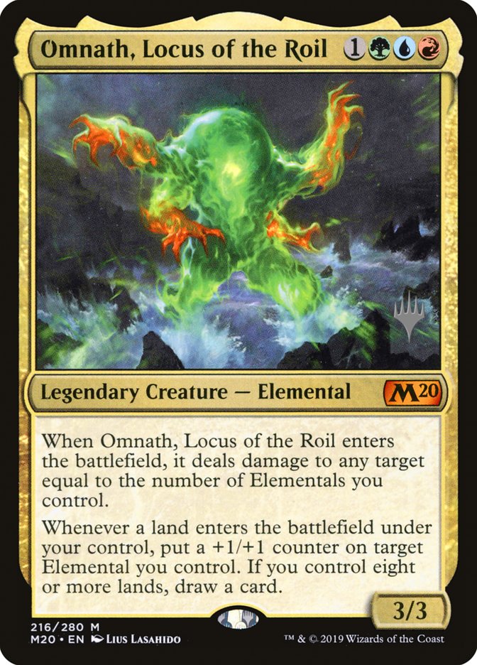 Omnath, Locus of the Roil (Promo Pack) [Core Set 2020 Promos] | Tables and Towers