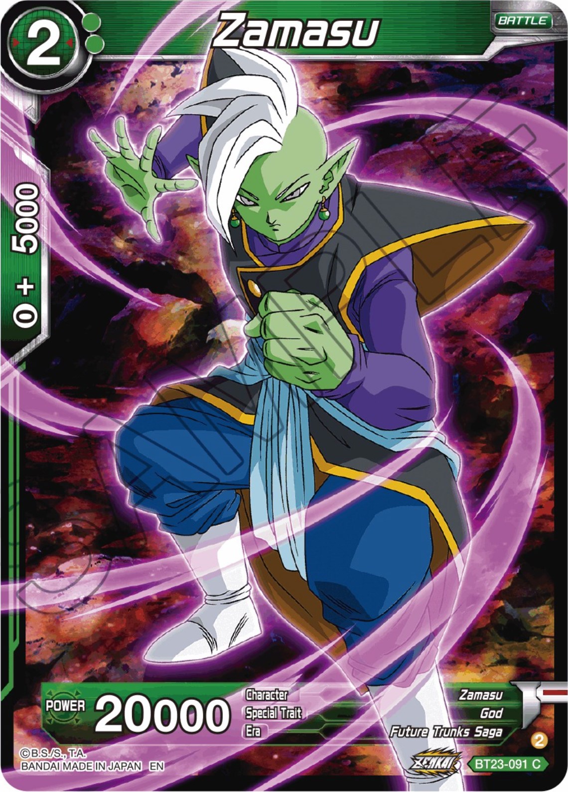 Zamasu (BT23-091) [Perfect Combination] | Tables and Towers