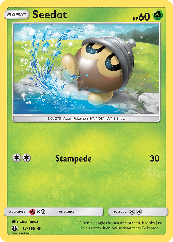 Seedot (12/168) [Sun & Moon: Celestial Storm] | Tables and Towers