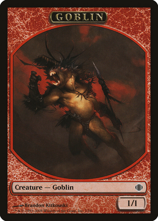 Goblin Token [Shards of Alara Tokens] | Tables and Towers