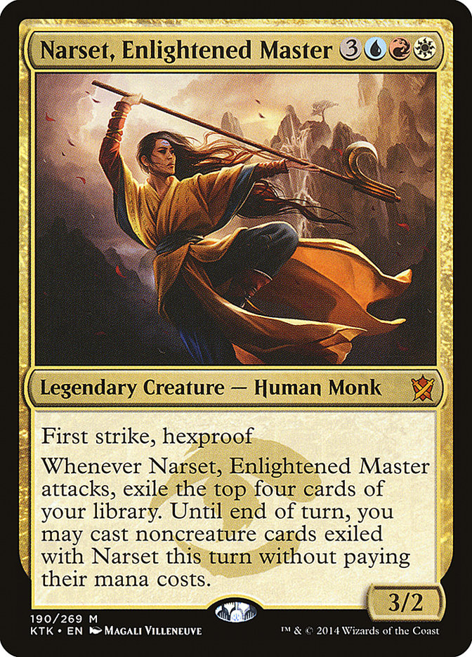 Narset, Enlightened Master [Khans of Tarkir] | Tables and Towers