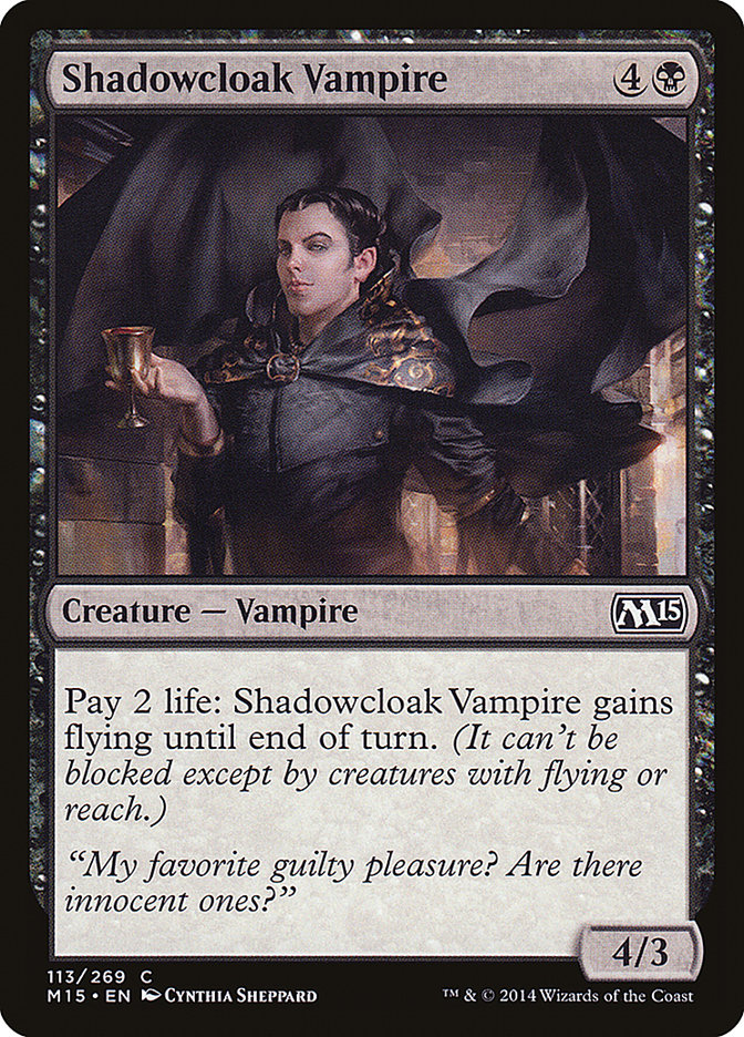 Shadowcloak Vampire [Magic 2015] | Tables and Towers