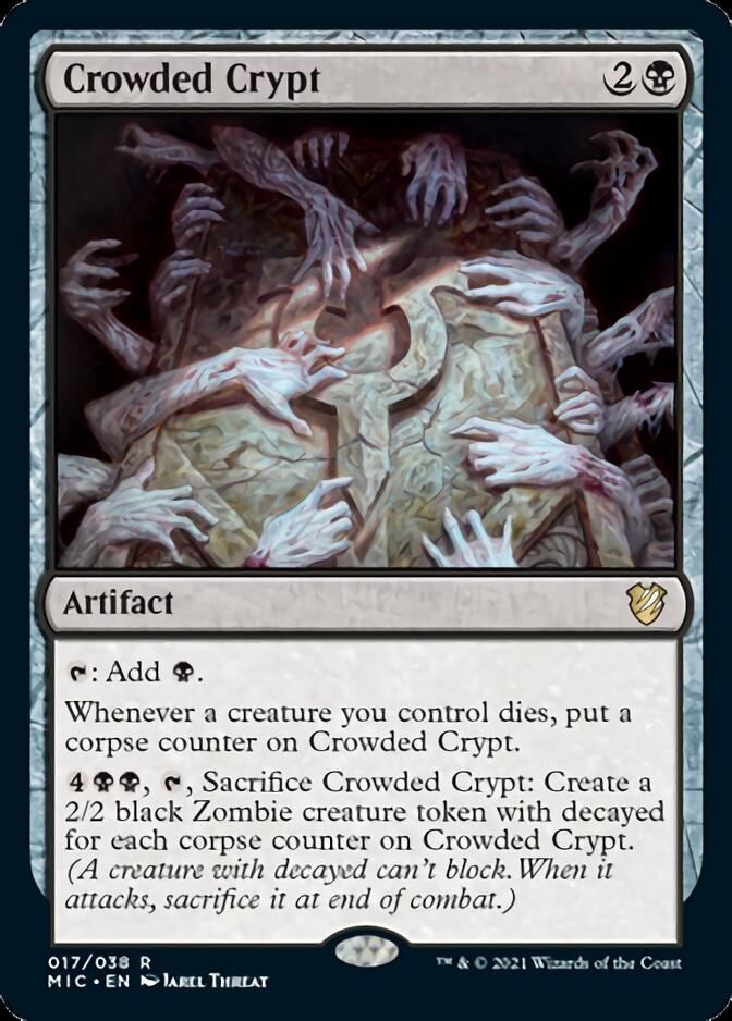 Crowded Crypt [Innistrad: Midnight Hunt Commander] | Tables and Towers