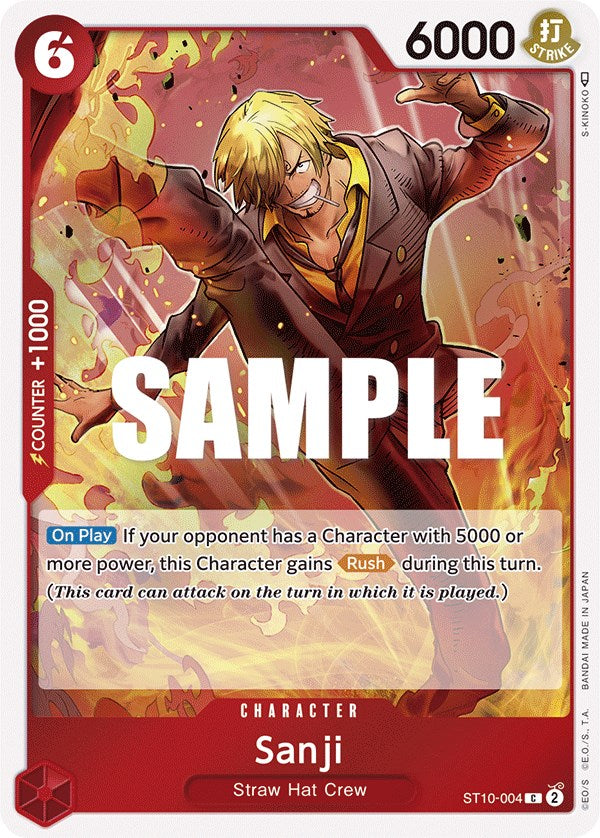 Sanji [Ultimate Deck - The Three Captains] | Tables and Towers