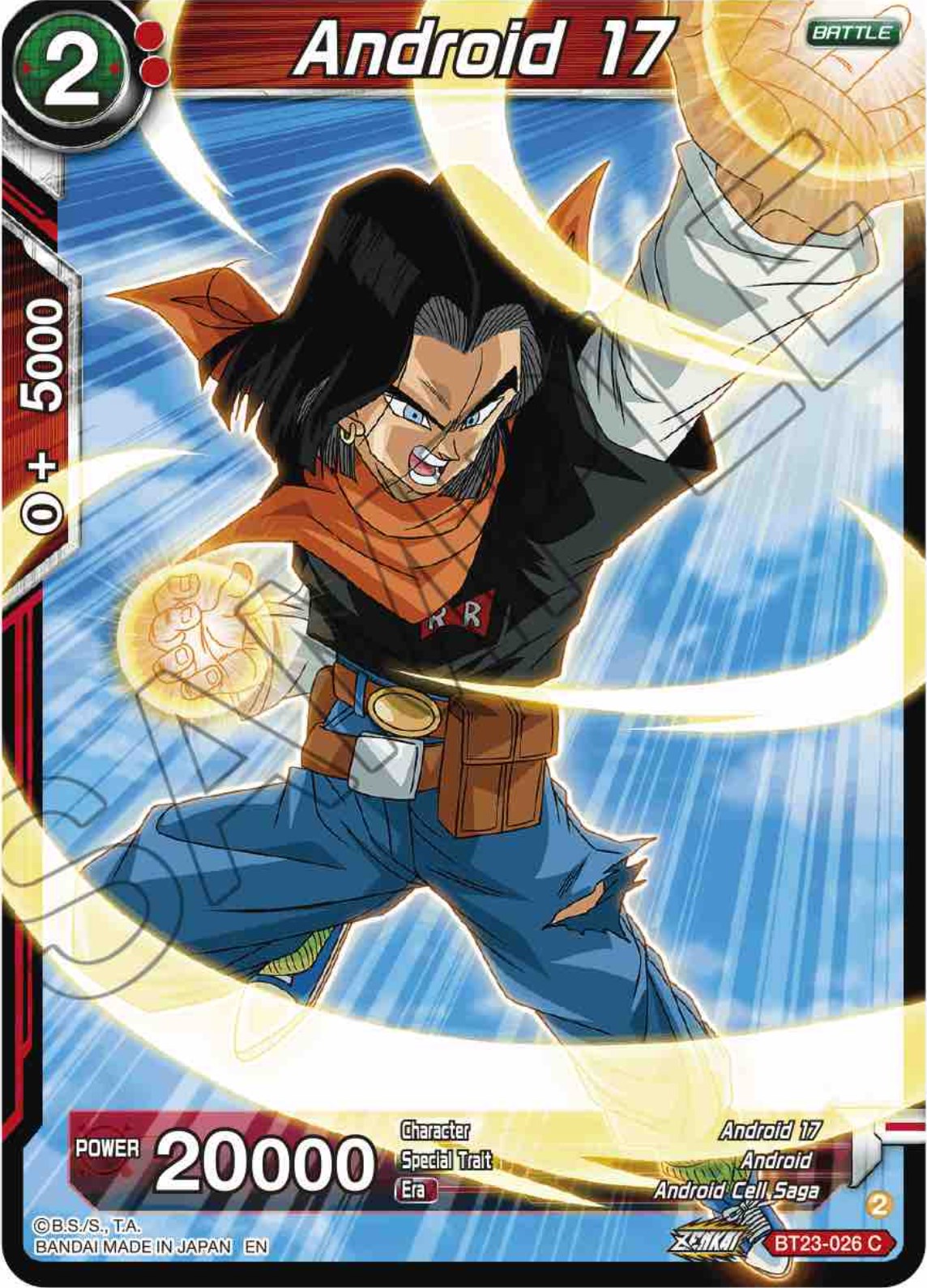 Android 17 (BT23-026) [Perfect Combination] | Tables and Towers