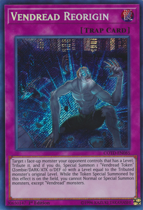 Vendread Reorigin [COTD-EN085] Secret Rare | Tables and Towers