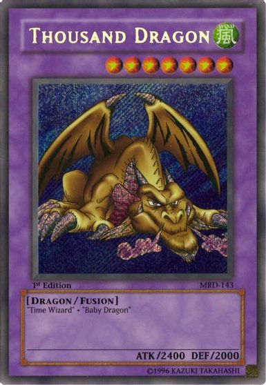 Thousand Dragon [MRD-143] Secret Rare | Tables and Towers