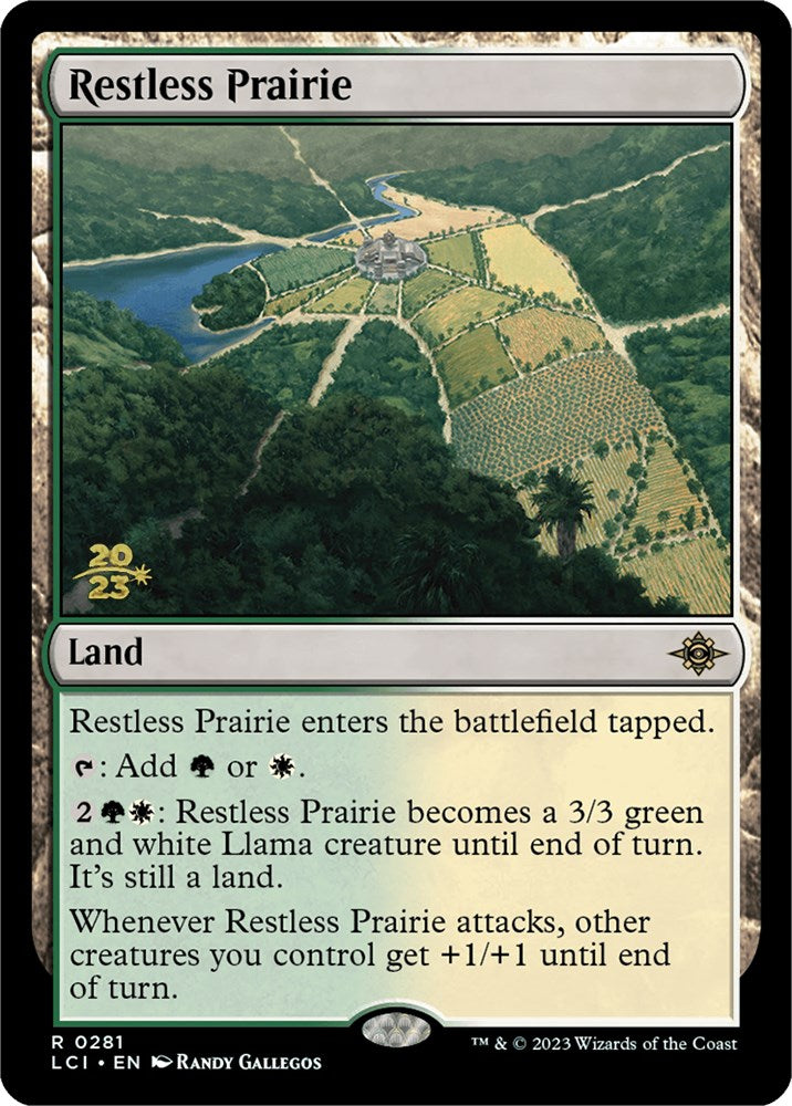 Restless Prairie [The Lost Caverns of Ixalan Prerelease Cards] | Tables and Towers