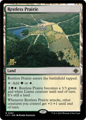 Restless Prairie [The Lost Caverns of Ixalan Prerelease Cards] | Tables and Towers