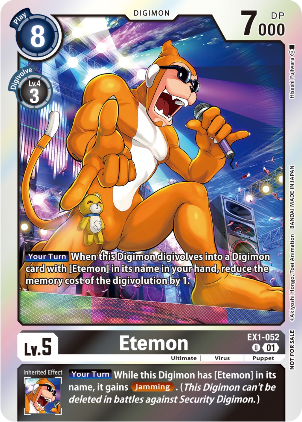 Etemon [EX1-052] (Blast Ace Double Pack Set) [Classic Collection] | Tables and Towers