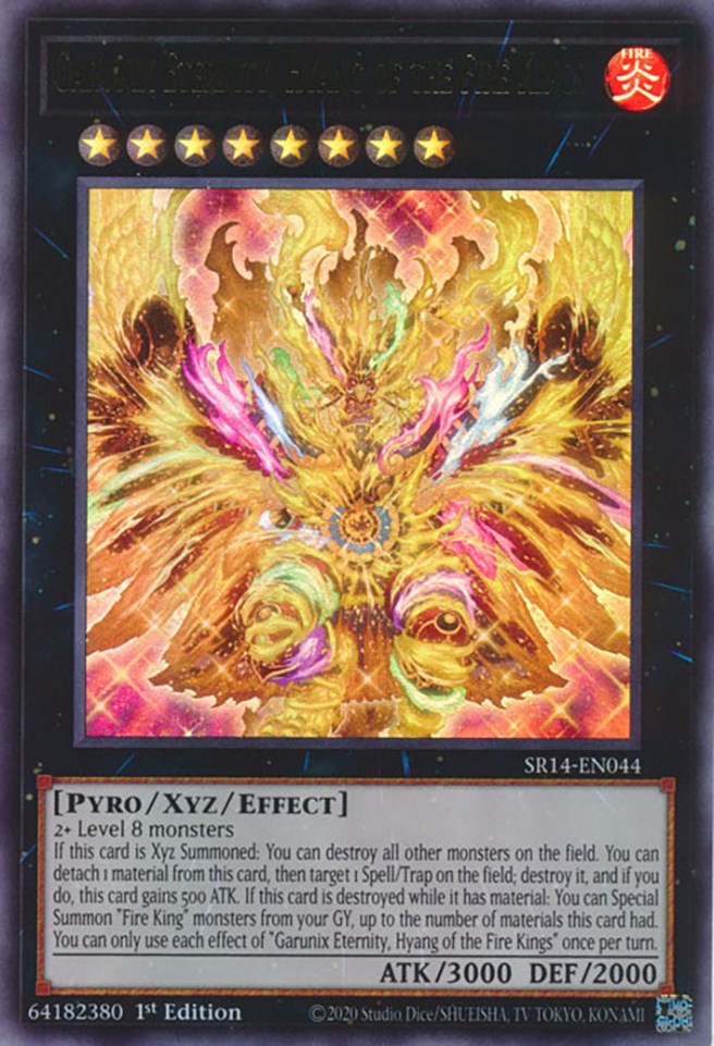 Garunix Eternity, Hyang of the Fire Kings [SR14-EN044] Ultra Rare | Tables and Towers