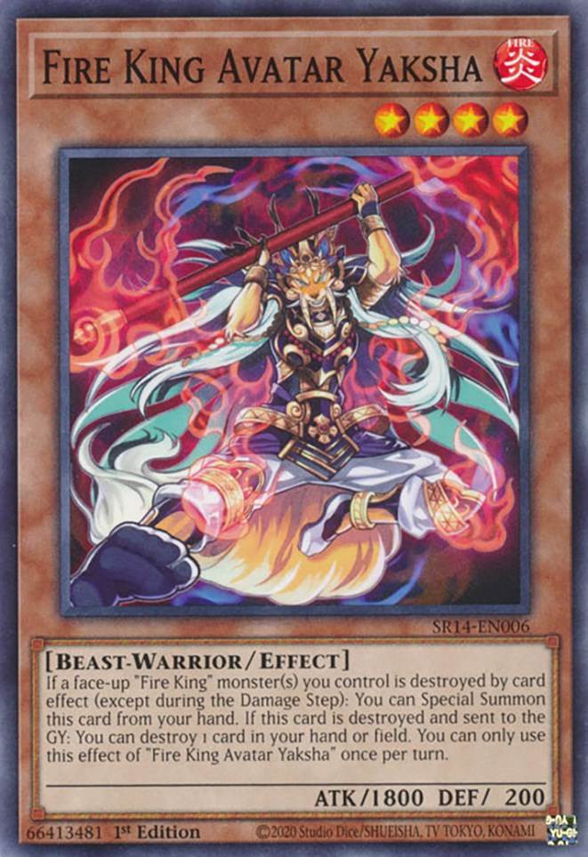 Fire King Avatar Yaksha [SR14-EN006] Common | Tables and Towers