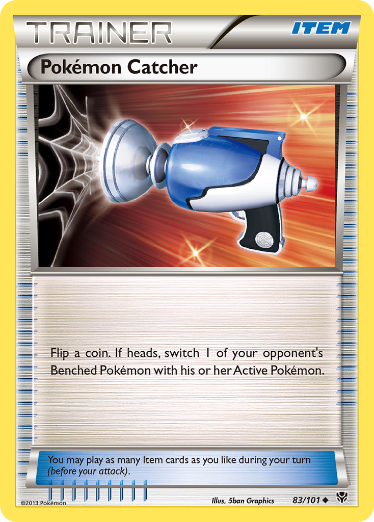 Pokemon Catcher (83/101) [Black & White: Plasma Blast] | Tables and Towers