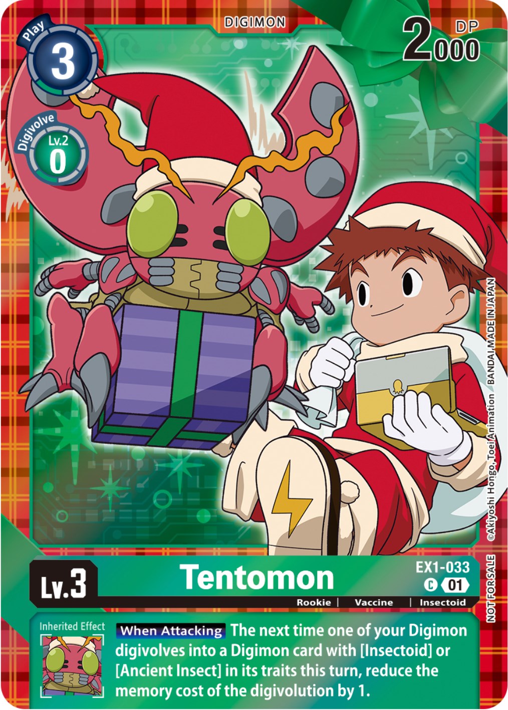 Tentomon [EX1-033] (Winter Holiday 2023) [Classic Collection] | Tables and Towers