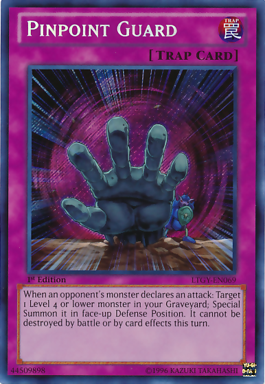 Pinpoint Guard [LTGY-EN069] Secret Rare | Tables and Towers