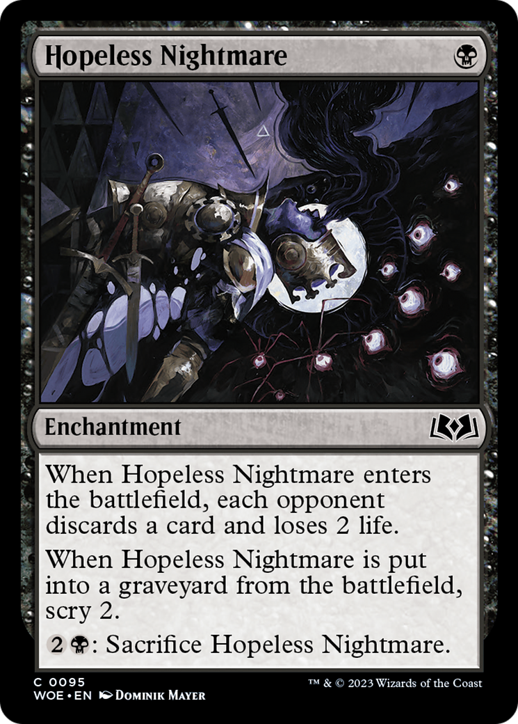 Hopeless Nightmare [Wilds of Eldraine] | Tables and Towers