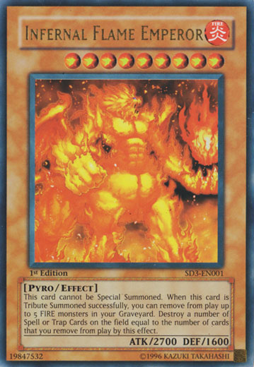 Infernal Flame Emperor [SD3-EN001] Ultra Rare | Tables and Towers