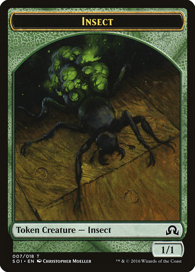 Insect Token [Shadows over Innistrad Tokens] | Tables and Towers