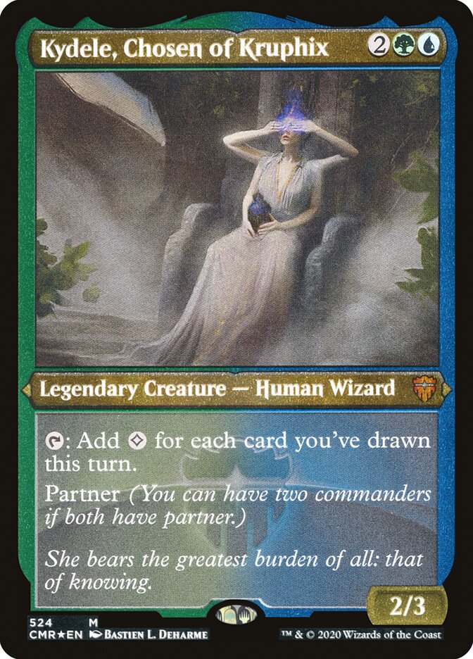 Kydele, Chosen of Kruphix (Etched) [Commander Legends] | Tables and Towers