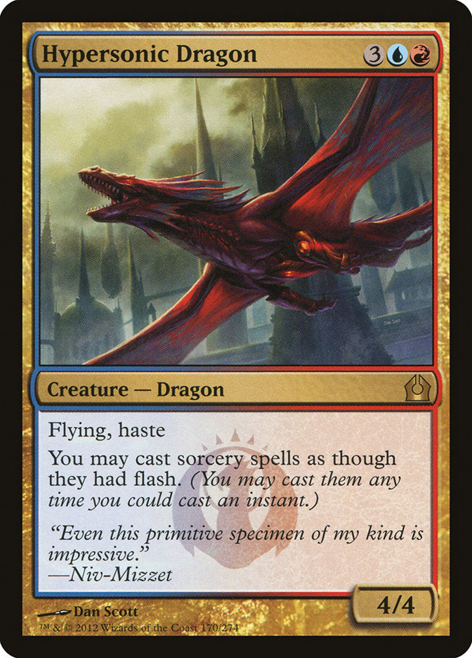 Hypersonic Dragon [Return to Ravnica] | Tables and Towers