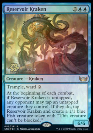 Reservoir Kraken [Streets of New Capenna Prerelease Promos] | Tables and Towers