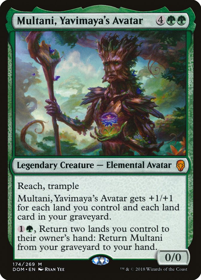 Multani, Yavimaya's Avatar [Dominaria] | Tables and Towers