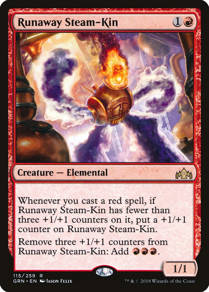 Runaway Steam-Kin [Guilds of Ravnica] | Tables and Towers