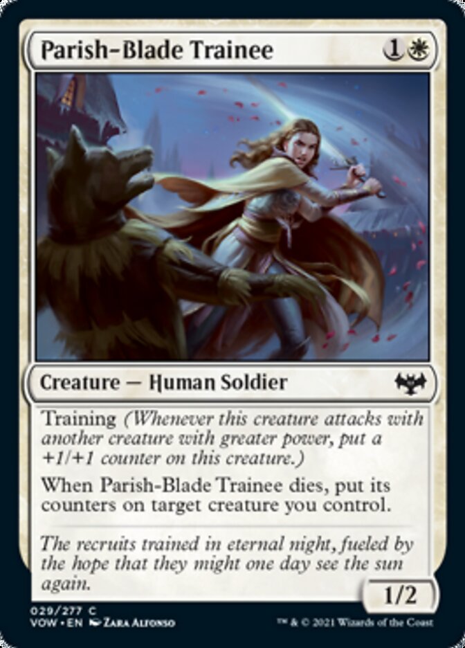 Parish-Blade Trainee [Innistrad: Crimson Vow] | Tables and Towers
