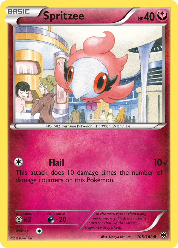 Spritzee (105/162) [XY: BREAKthrough] | Tables and Towers