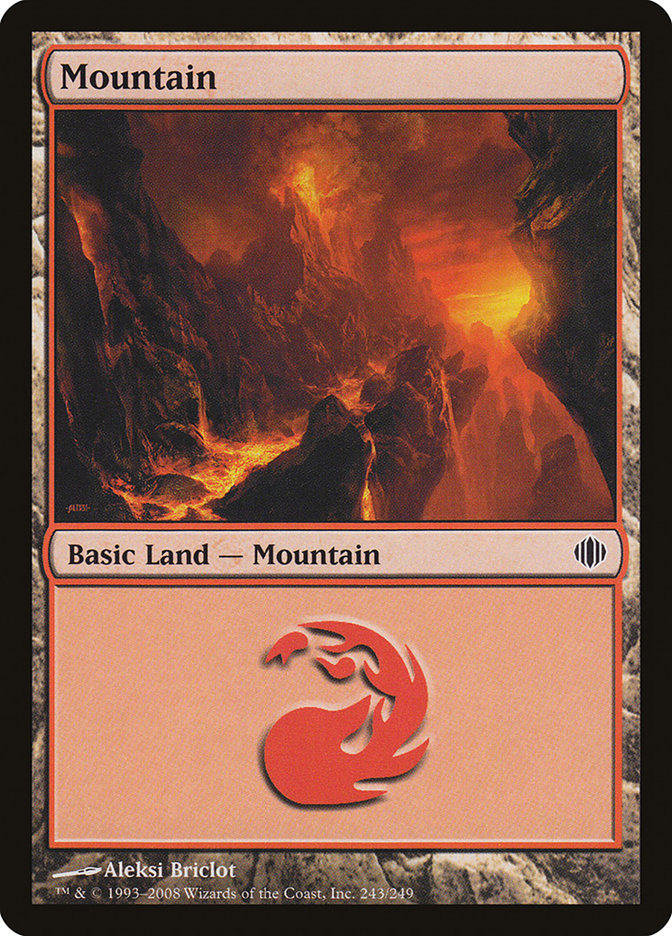 Mountain (243) [Shards of Alara] | Tables and Towers