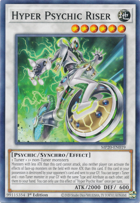 Hyper Psychic Riser [MP20-EN019] Common | Tables and Towers