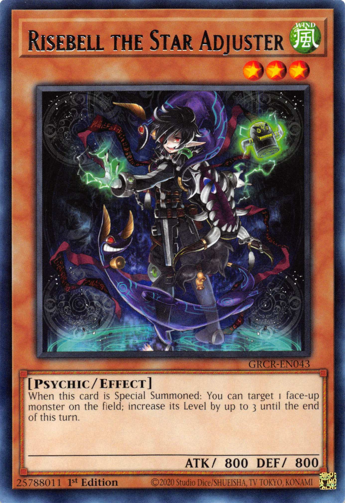 Risebell the Star Adjuster [GRCR-EN043] Rare | Tables and Towers