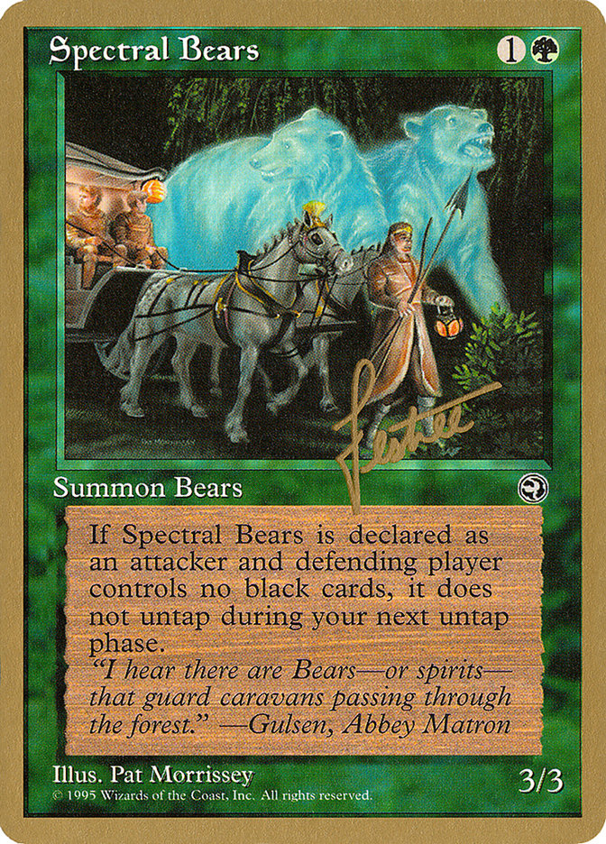 Spectral Bears (Bertrand Lestree) [Pro Tour Collector Set] | Tables and Towers