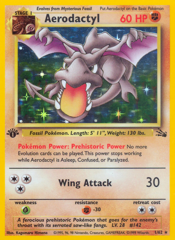 Aerodactyl (1/62) [Fossil 1st Edition] | Tables and Towers