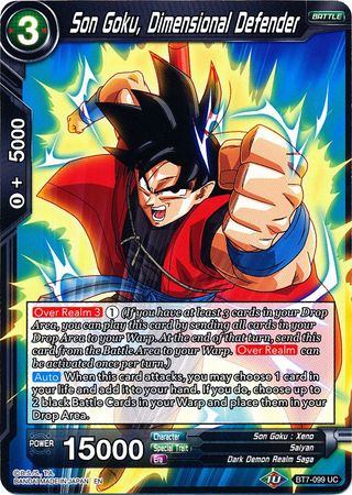 Son Goku, Dimensional Defender (BT7-099) [Assault of the Saiyans] | Tables and Towers