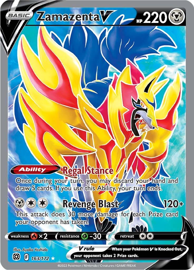 Zamazenta V (163/172) [Sword & Shield: Brilliant Stars] | Tables and Towers