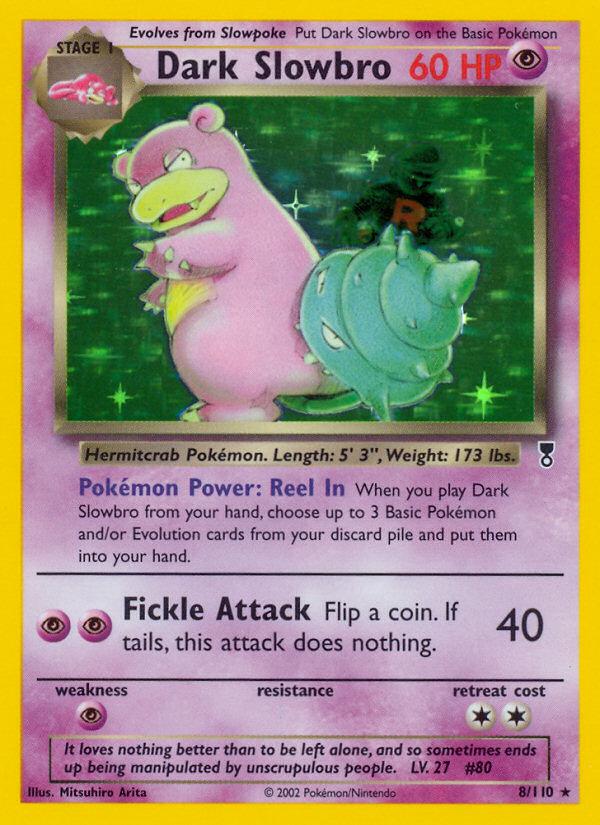 Dark Slowbro (8/110) [Legendary Collection] | Tables and Towers