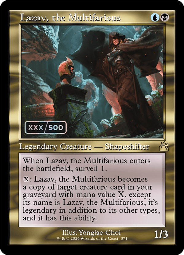 Lazav, the Multifarious (Retro) (Serialized) [Ravnica Remastered] | Tables and Towers