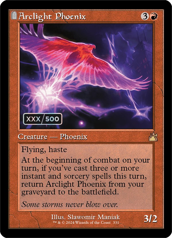 Arclight Phoenix (Retro) (Serialized) [Ravnica Remastered] | Tables and Towers