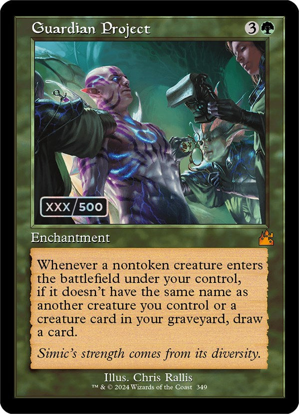 Guardian Project (Retro) (Serialized) [Ravnica Remastered] | Tables and Towers
