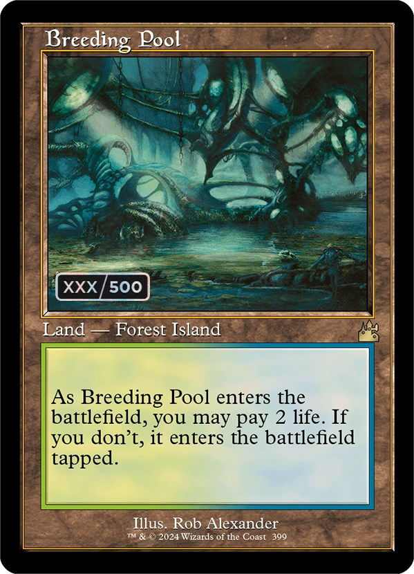 Breeding Pool (Retro) (Serialized) [Ravnica Remastered] | Tables and Towers