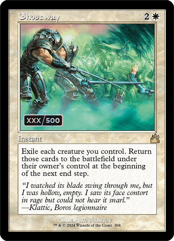 Ghostway (Retro) (Serialized) [Ravnica Remastered] | Tables and Towers