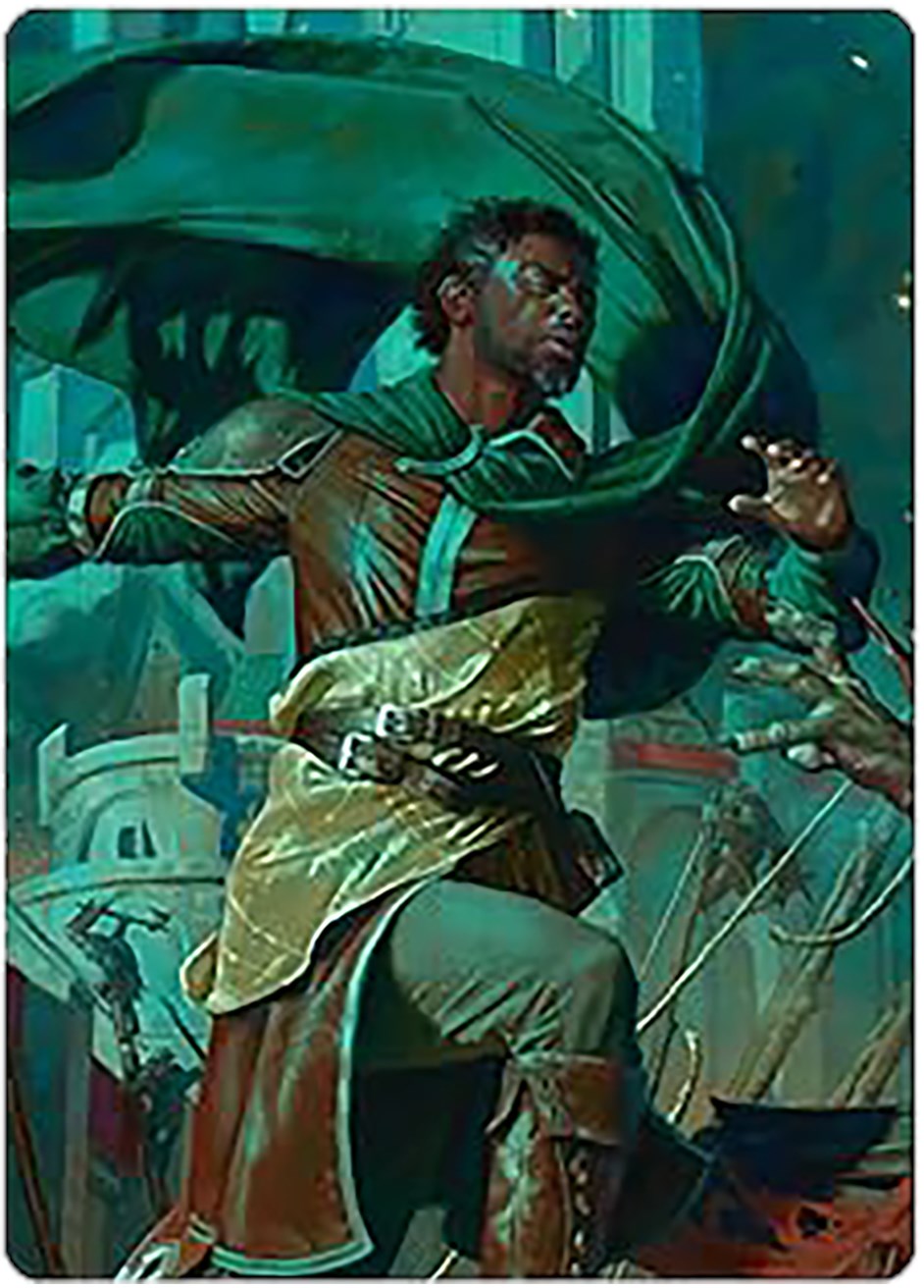 Aragorn, Hornburg Hero Art Card [The Lord of the Rings: Tales of Middle-earth Art Series] | Tables and Towers