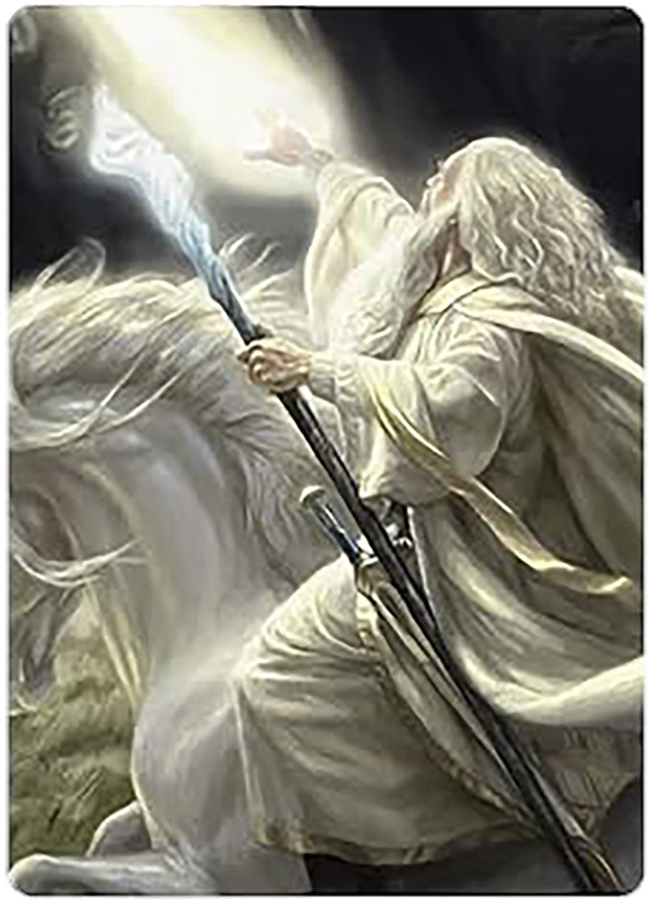 Gandalf of the Secret Fire Art Card [The Lord of the Rings: Tales of Middle-earth Art Series] | Tables and Towers