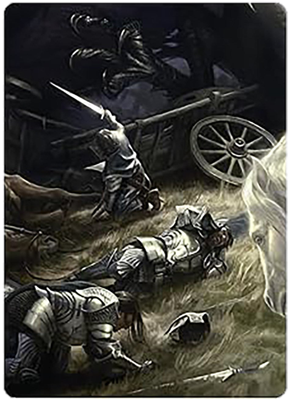 Courageous Resolve Art Card [The Lord of the Rings: Tales of Middle-earth Art Series] | Tables and Towers