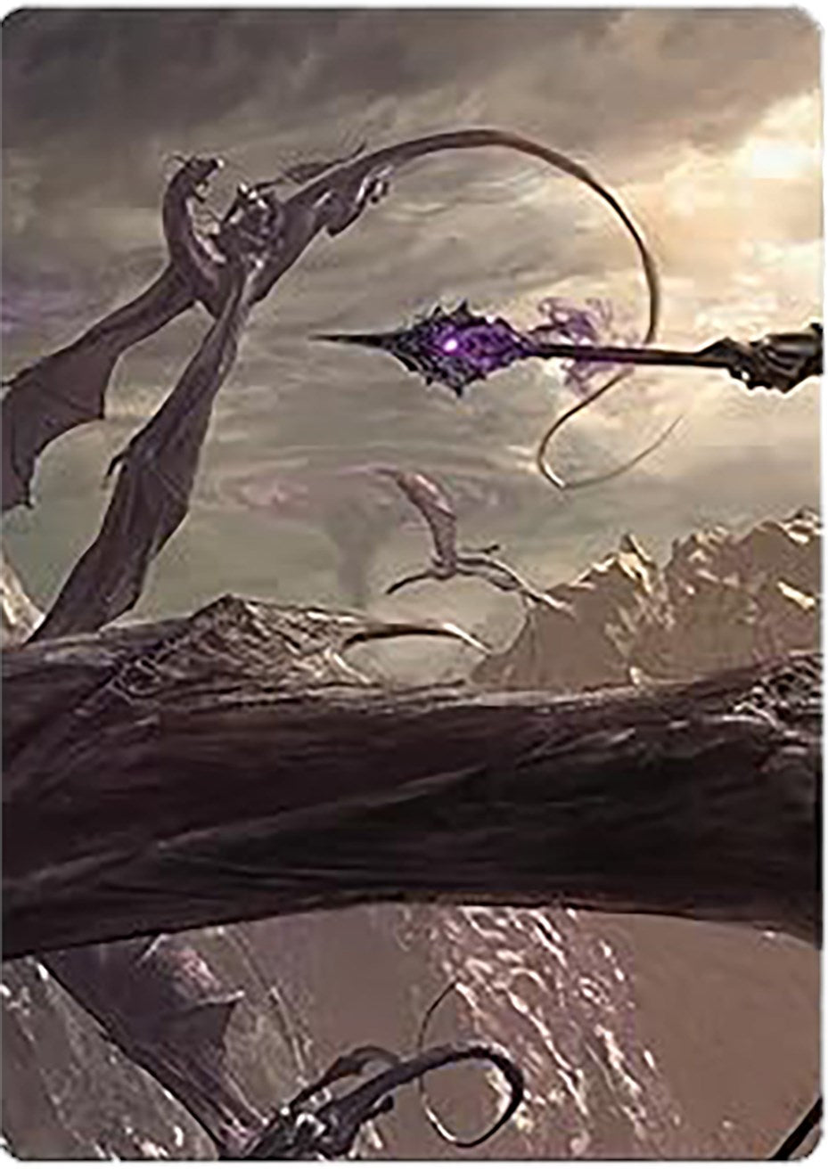 Nazgul Battle-Mace Art Card [The Lord of the Rings: Tales of Middle-earth Art Series] | Tables and Towers